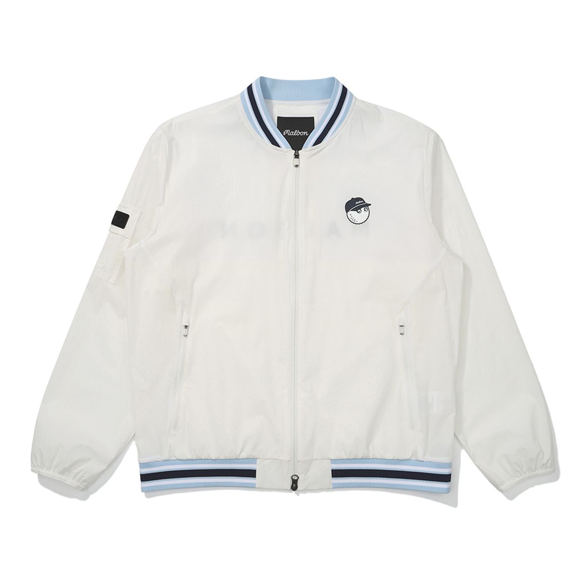 말본 골프(MALBON GOLF) 여름 스타디움 자켓 WHITE (MAN)
