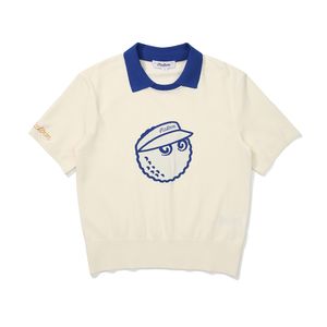 5부카라 니트반팔 CREAM (WOMAN)