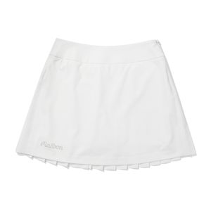 백 플리츠 스커트 OFF WHITE (WOMAN)