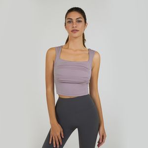 비 프리 셔링 슬리브리스 크롭탑