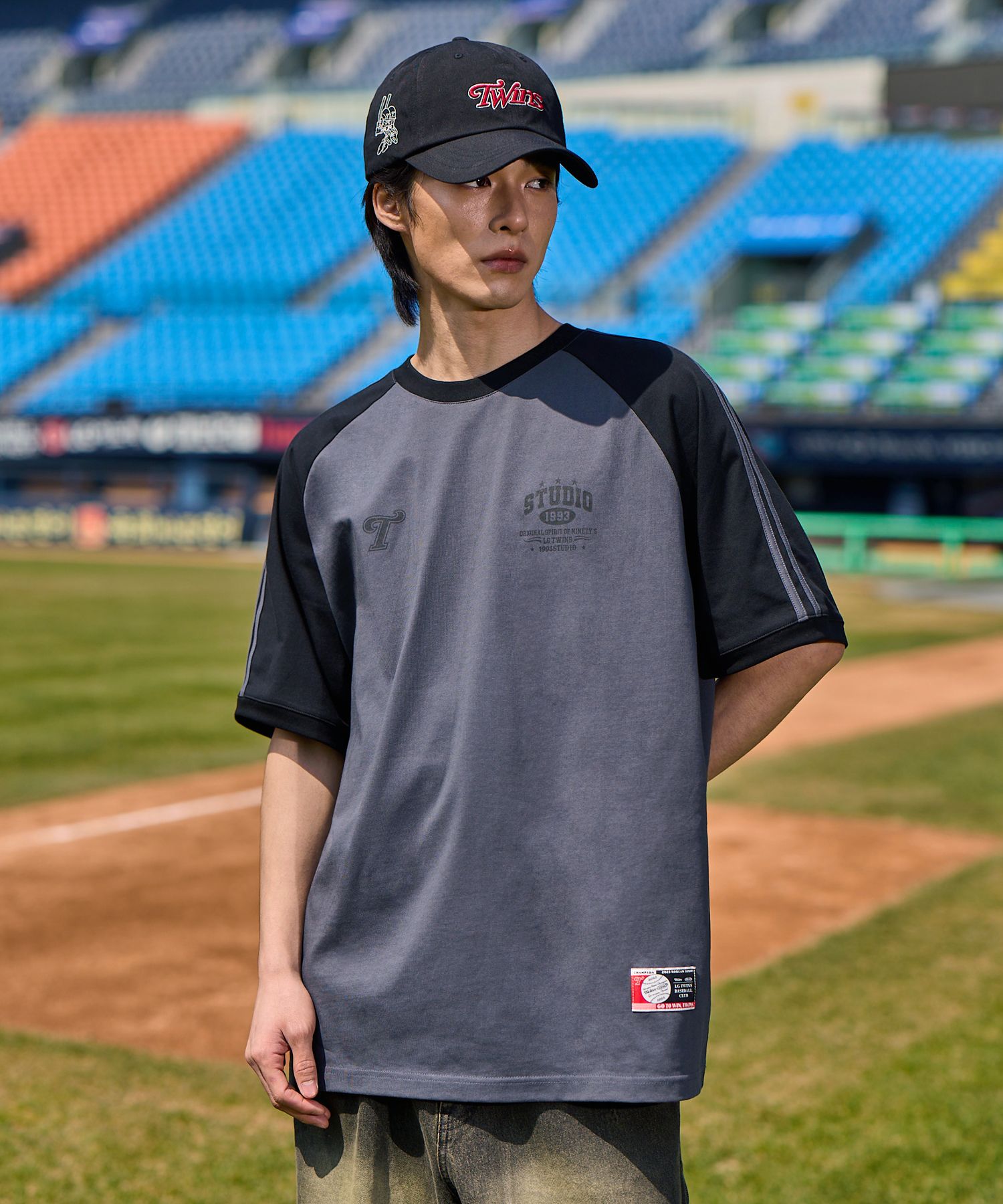 MUSINSA | 1993STUDIO [LG Twins x 1993 Studio] Raglan Color