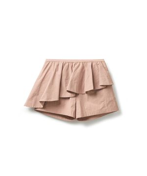 Draped Layered Pants Pink