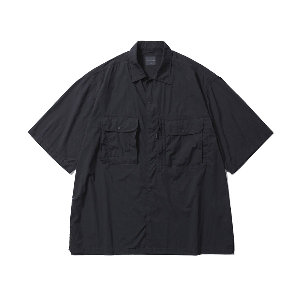 모이프(MOIF) [SS25] HIKER HALF SHIRT / BLACK