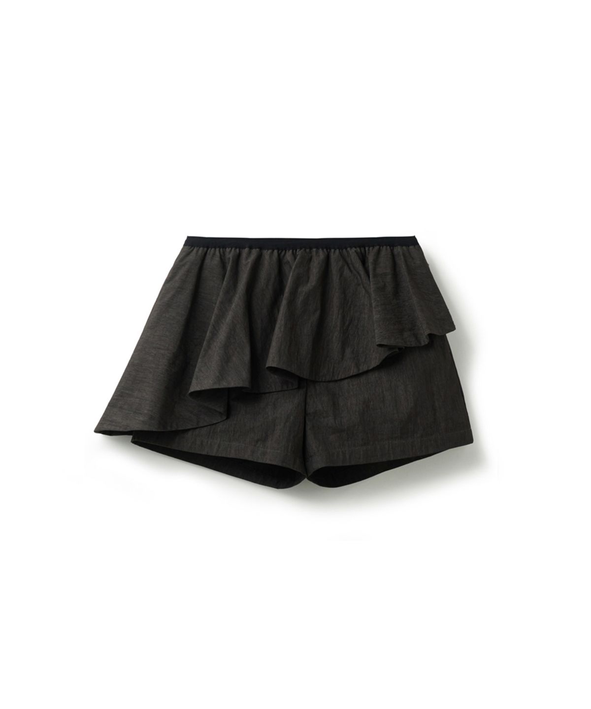 에르에르(ERER) Draped Layered Pants Charcoal