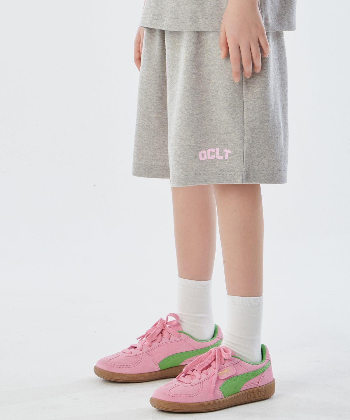 오실롯 주니어(OCELOT JUNIOR) D6 OCLT 하프팬츠 (그레이)