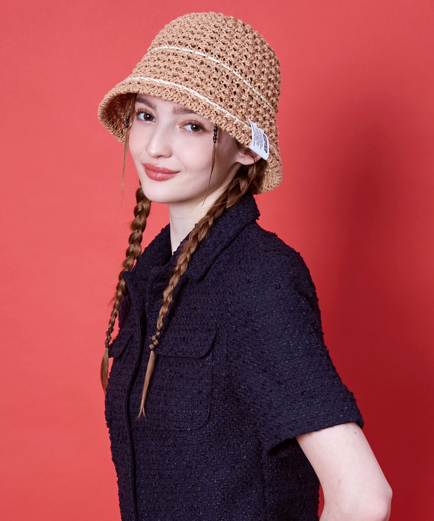 SLEEPY SLIPのLINE MINIMAL BUCKET HAT 全4色 MUSINSA | SLEEPY SLIP LINE MINIMAL BROWN BUCKET HAT