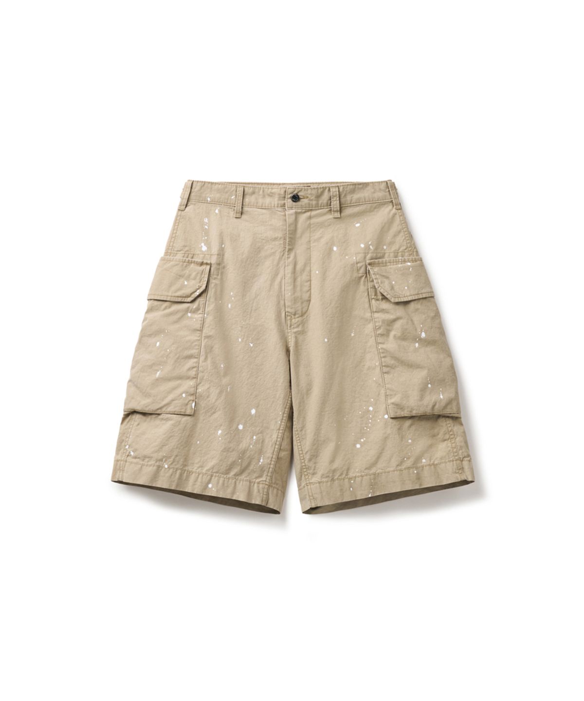 에르에르(ERER) [UN] Washed Painted Cargo Pants Sand