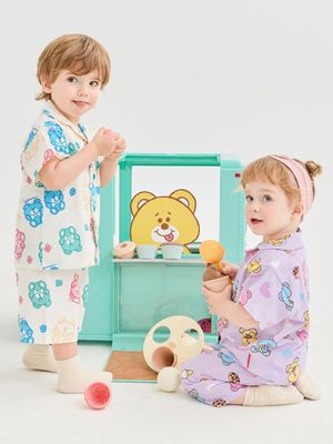 스위머 쿨쿨꿀잠여름파자마