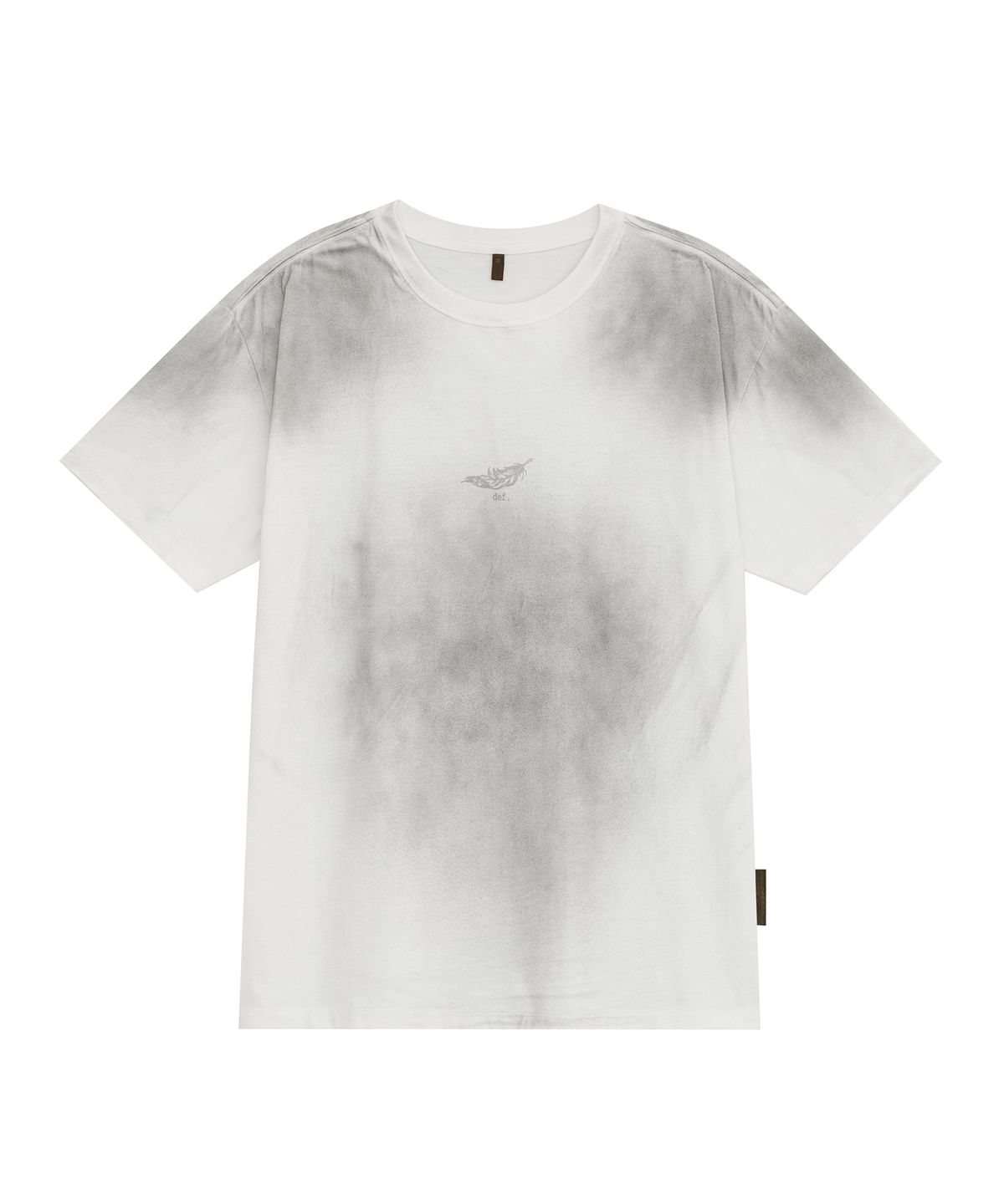 데프가먼츠(DEFGARMENTS) FEATHER BLUSH T-SHIRTS [WHITE]