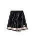 [UN] Applique Basketball Pants Black