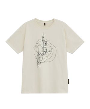 PIG HUMAN FORM T-SHIRTS [IVORY]