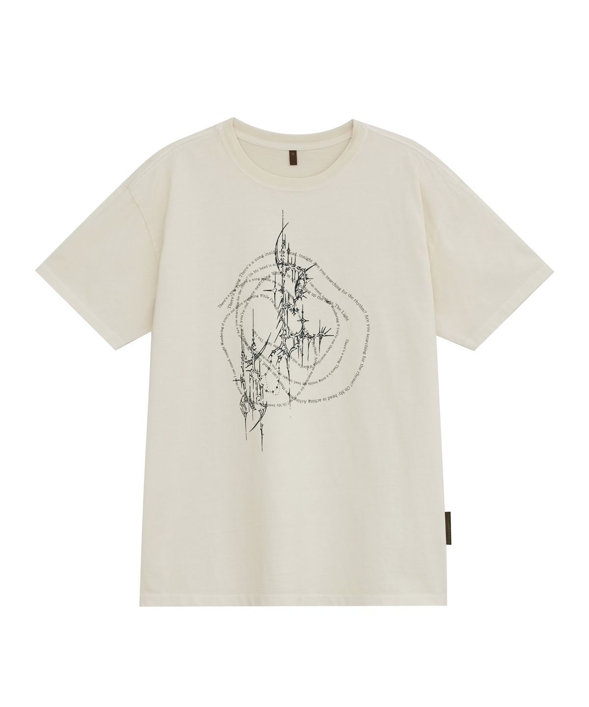 데프가먼츠(DEFGARMENTS) PIG HUMAN FORM T-SHIRTS [IVORY]