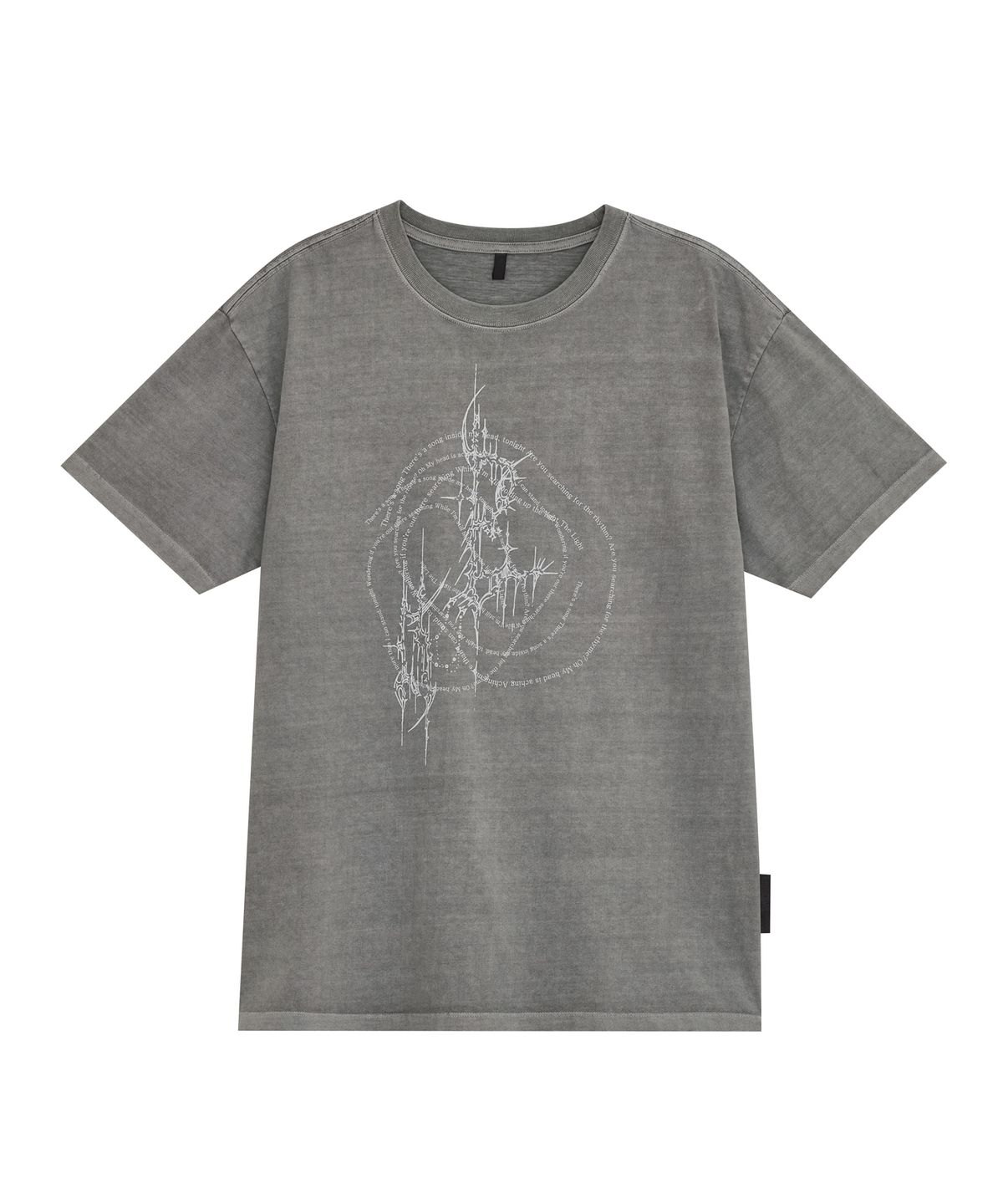 데프가먼츠(DEFGARMENTS) PIG HUMAN FORM T-SHIRTS [GRAY]