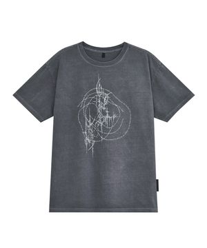 PIG HUMAN FORM T-SHIRTS [NAVY]
