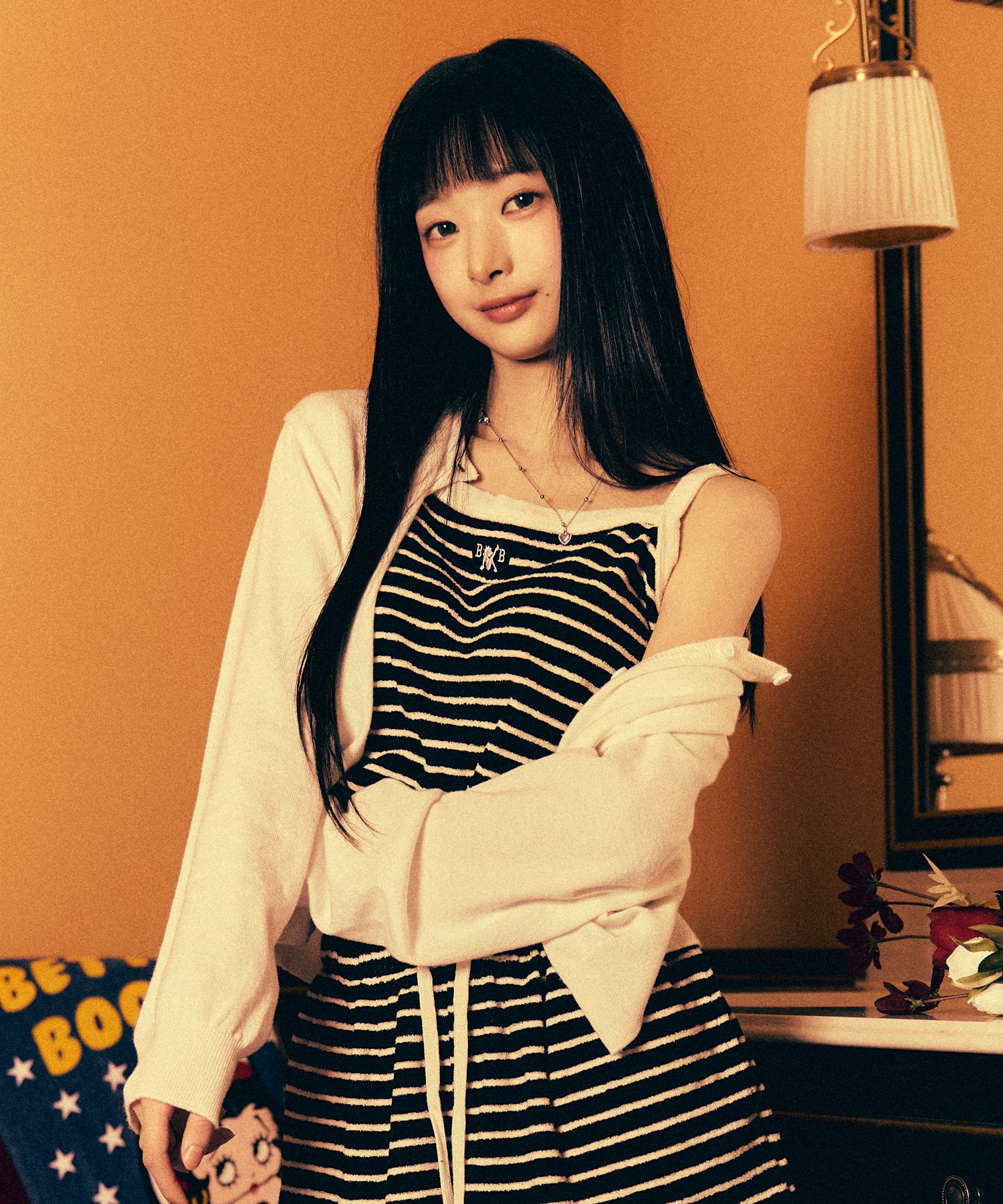 BettyBoop ULKIN CANVAS ニット　 べティブープ　韓国 MUSINSA公式 | ULKIN CANVAS Betty Boop Soft Round Knit