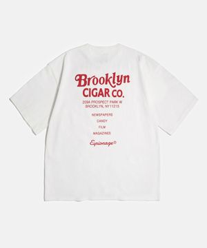 BK Cigar co. Heavyweight Tee Off White