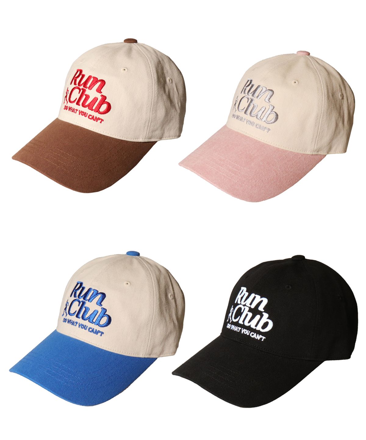 슬리피슬립(SLEEPYSLIP) RUN CLUB BALL CAP(4COLOR)