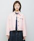 REGULAR DENIM JACKET pink