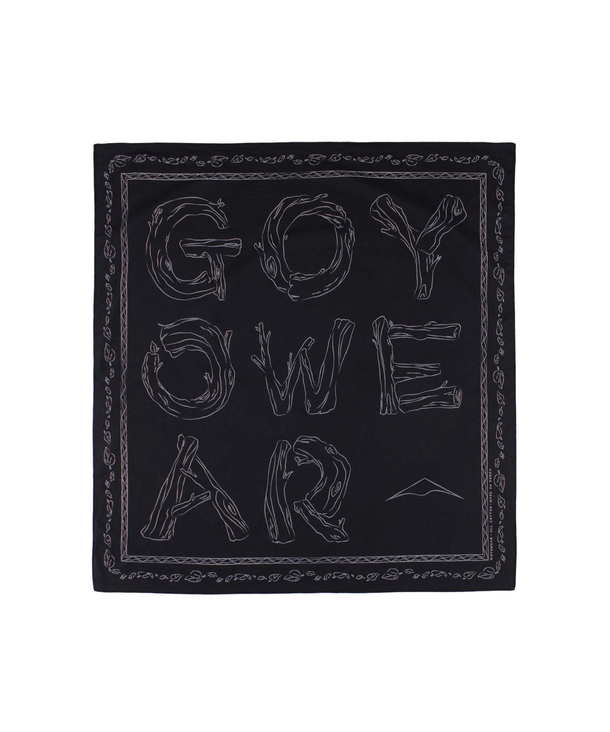 고요웨어(GOYOWEAR) 브랜치 하이킹 반다나 (블랙)