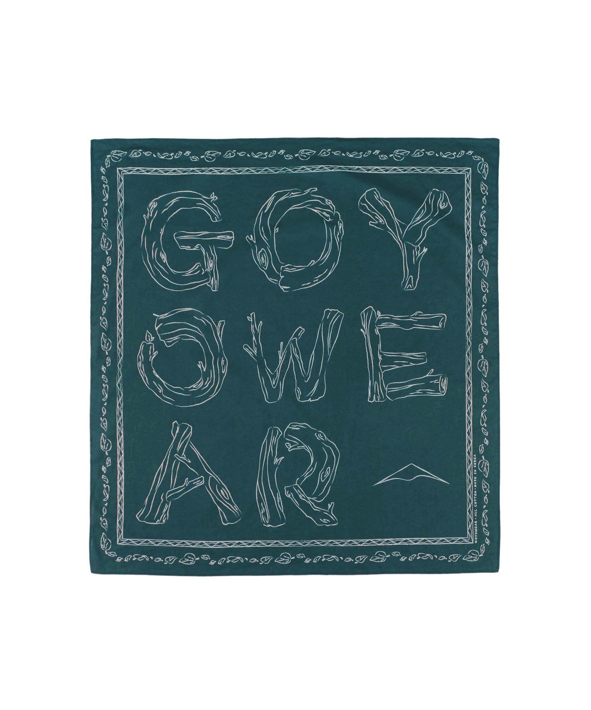 고요웨어(GOYOWEAR) 브랜치 하이킹 반다나 (포레스트 틸)