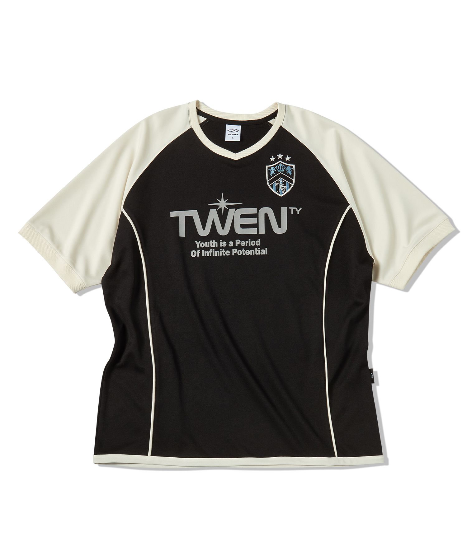 ★TRAVEL★ Twenty Combination Jersey Short Sleeve T-Shirt Iv MUSINSA | TRAVEL Twenty Combination Jersey Short Sleeve T