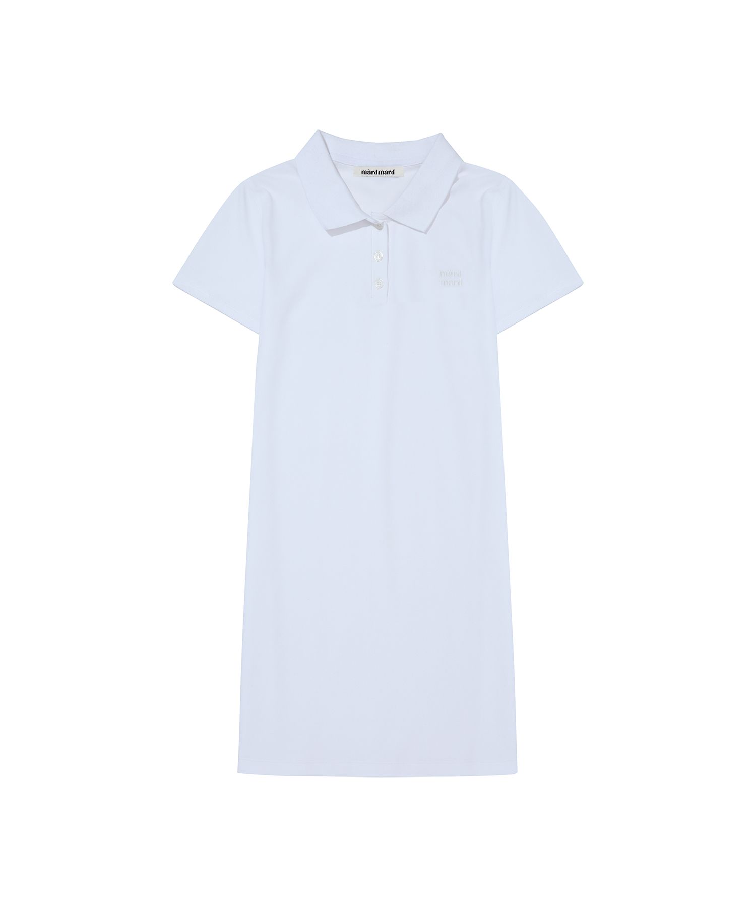 MUSINSA | MARDMARD Holiday PK Mini Dress - White