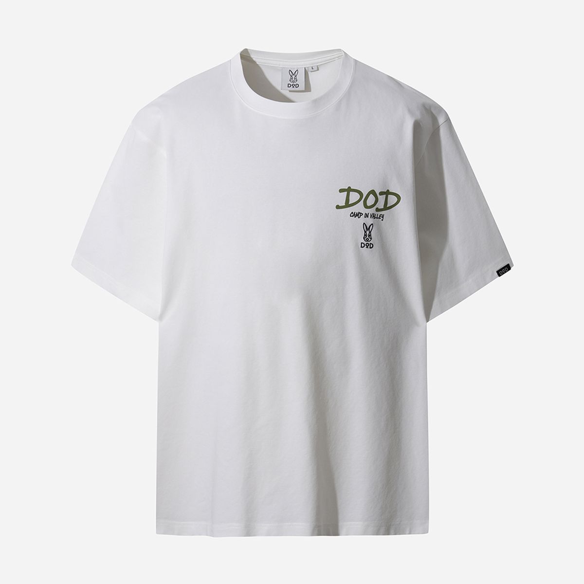 디오디(DOD) 소로나 백그래픽 반팔 티셔츠 남자(OFF WHITE 2)