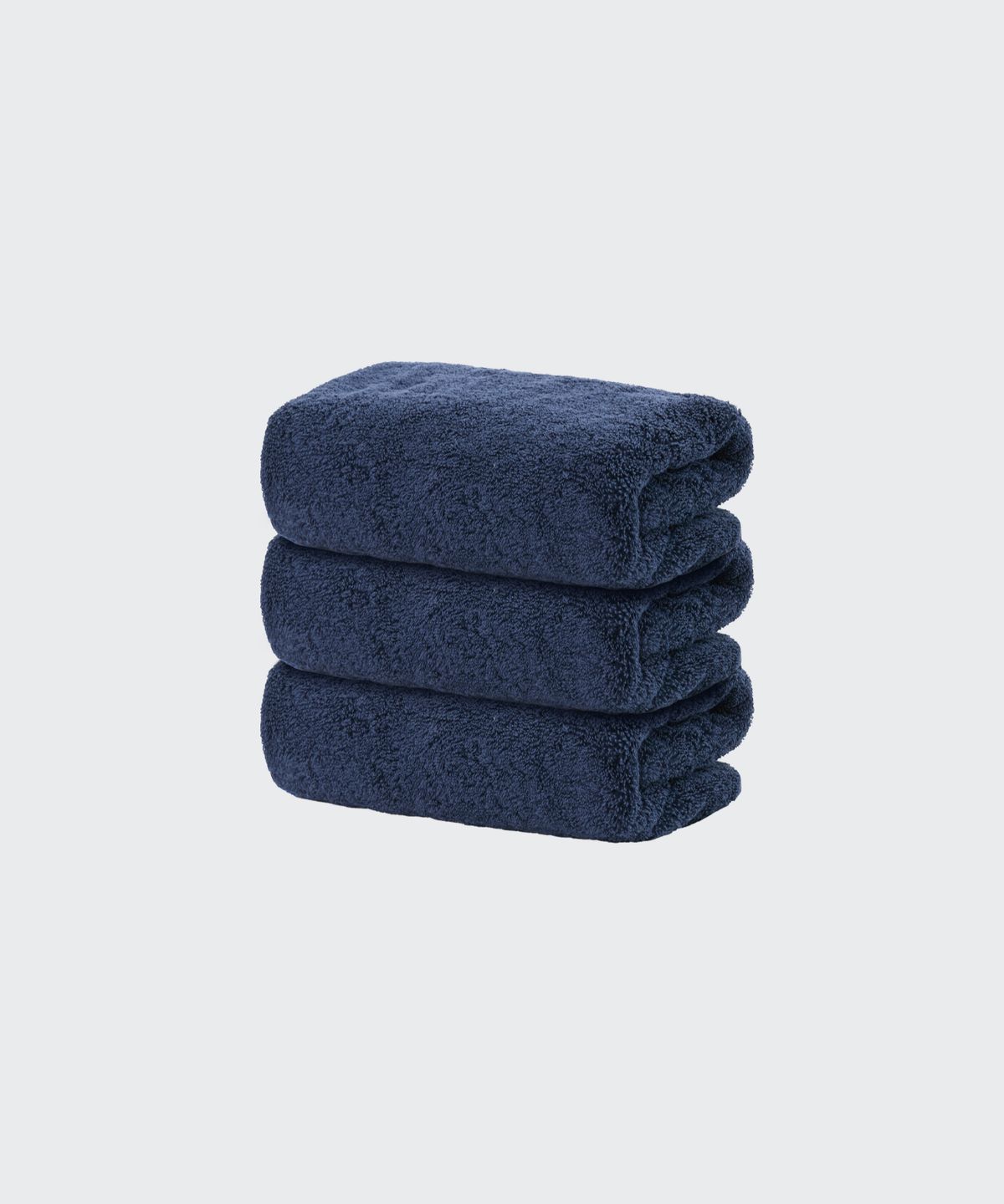 무신사 스탠다드 홈 & 프로덕트(MUSINSA STANDARD HOME & PRODUCTS) 40수 200g 호텔 수건 3팩 [네이비]
