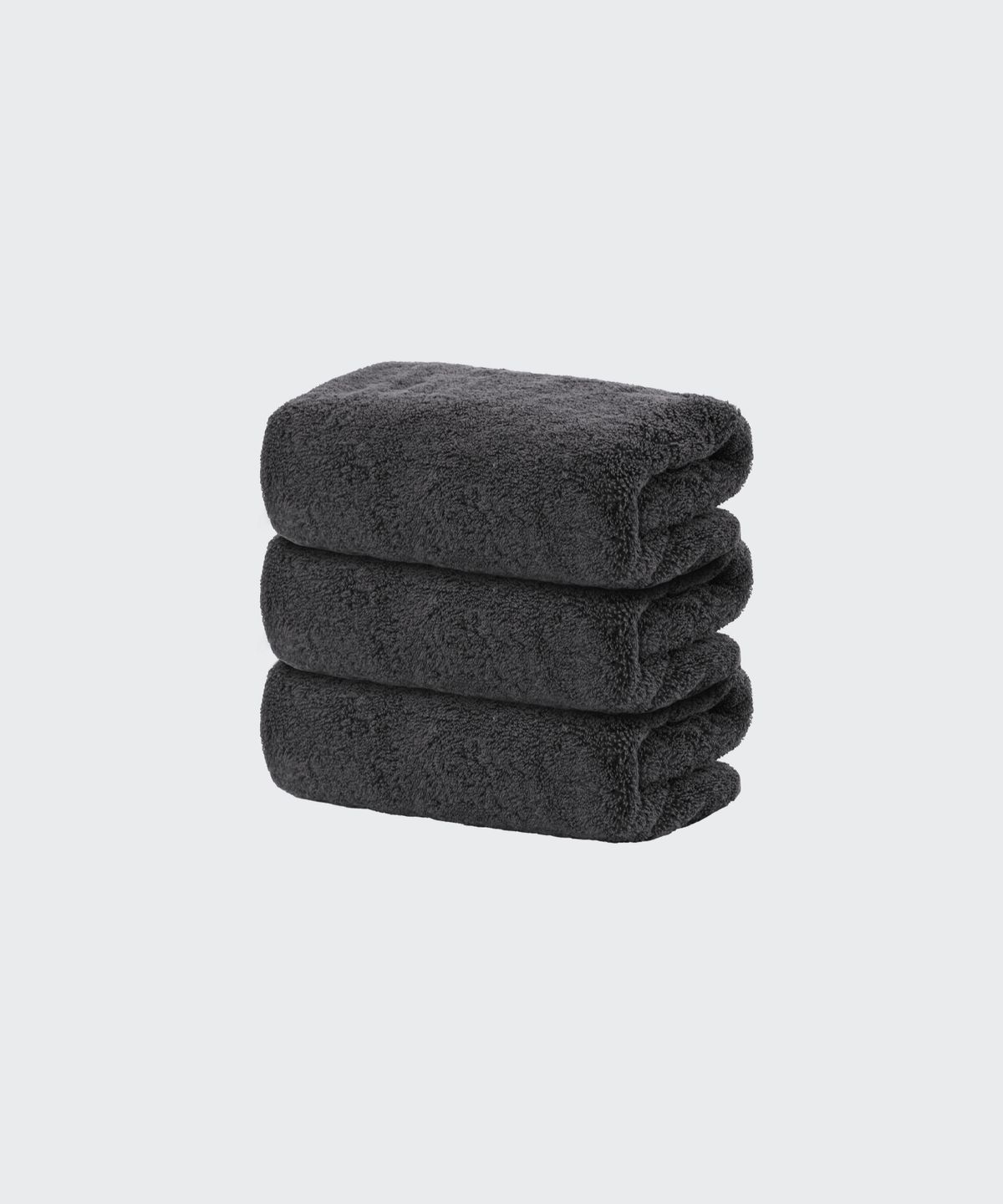무신사 스탠다드 홈 & 프로덕트(MUSINSA STANDARD HOME & PRODUCTS) 40수 200g 호텔 수건 3팩 [다크그레이]