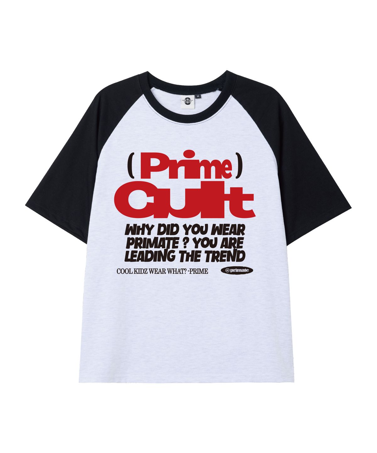 프라임에이트(PRIMATE) VIXTRO 오버핏 래글런 반팔티셔츠 5 COLORS