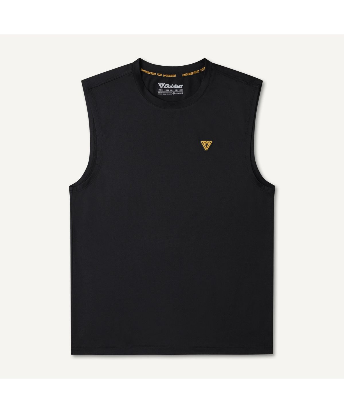 볼디스트(BOLDEST) 쿨코어 워크 슬리브리스 V2_2AICX25001BKS