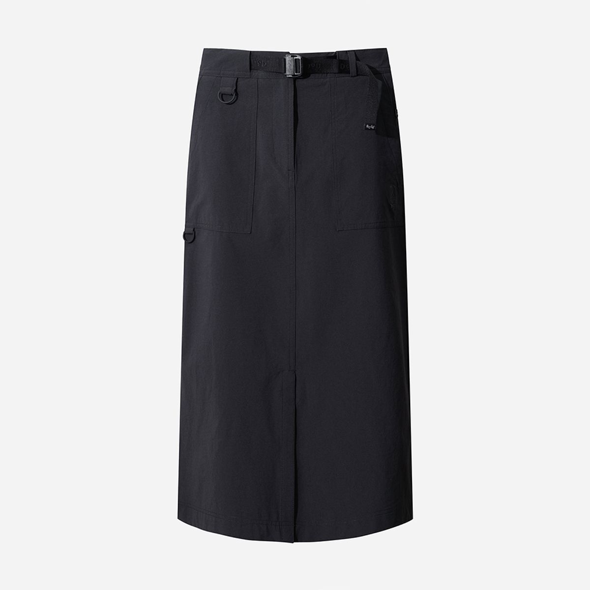디오디(DOD) H라인 아웃포켓 스커트 여자(BLACK)