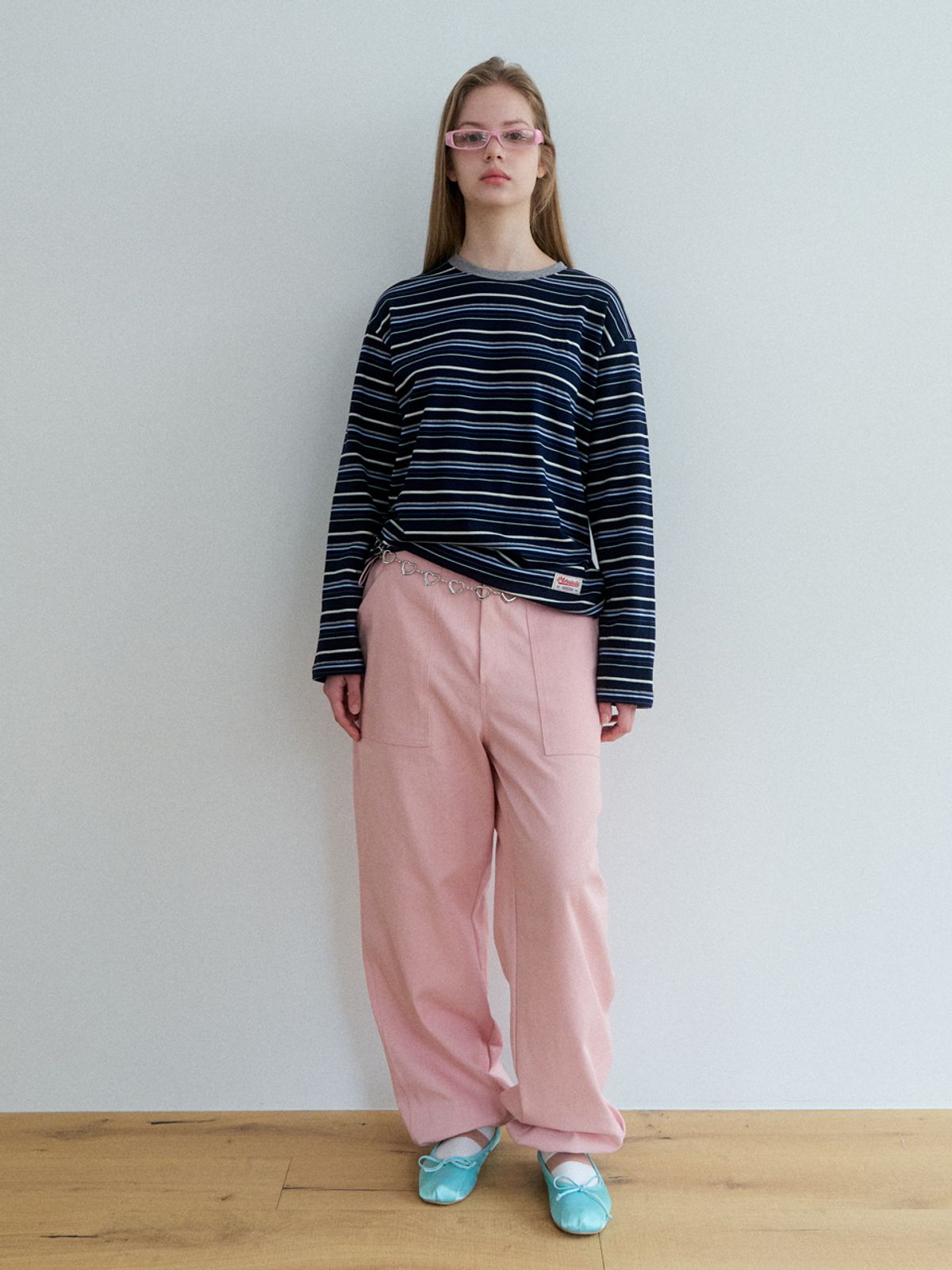 모어쥬드(MOREJUDE) Kiki cargo pants pink