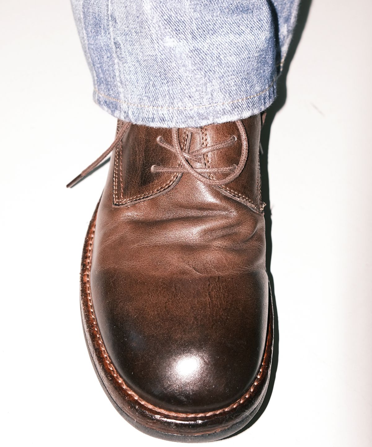 로스트가든(LOSTGARDEN) UNIFORM Aged Derby Brown