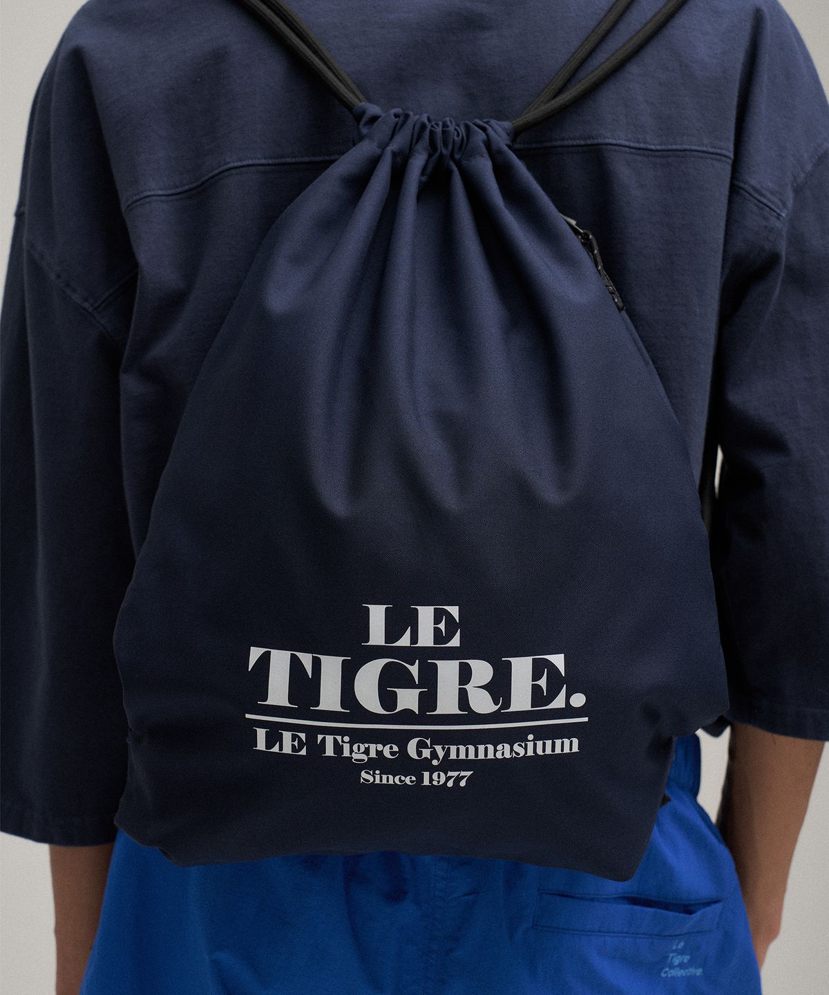 르티그레(LE TIGRE) Draw string Gymsack (Gym logo)