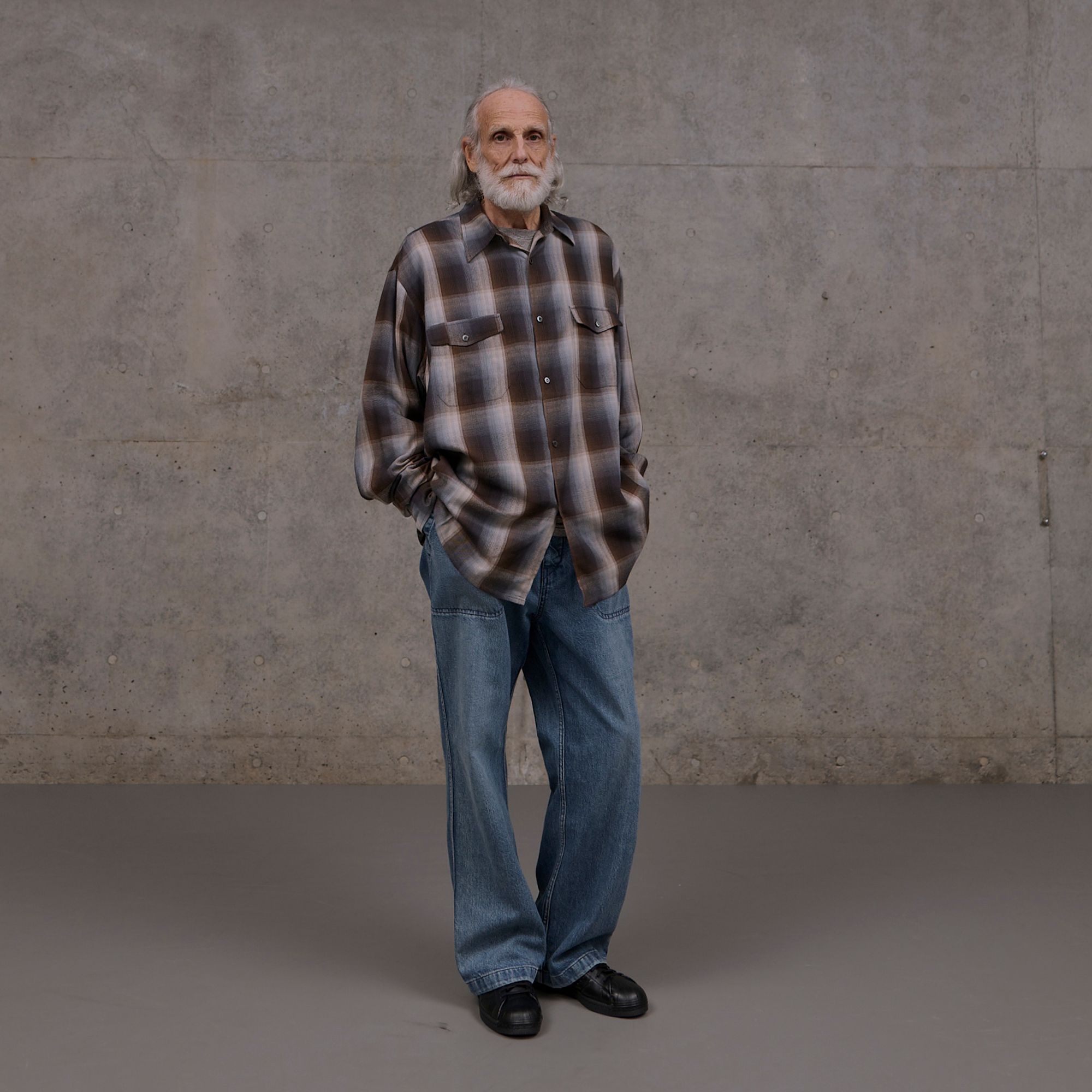 MUSINSA公式 | BONRROW 40s USN DENIM TROUSERS