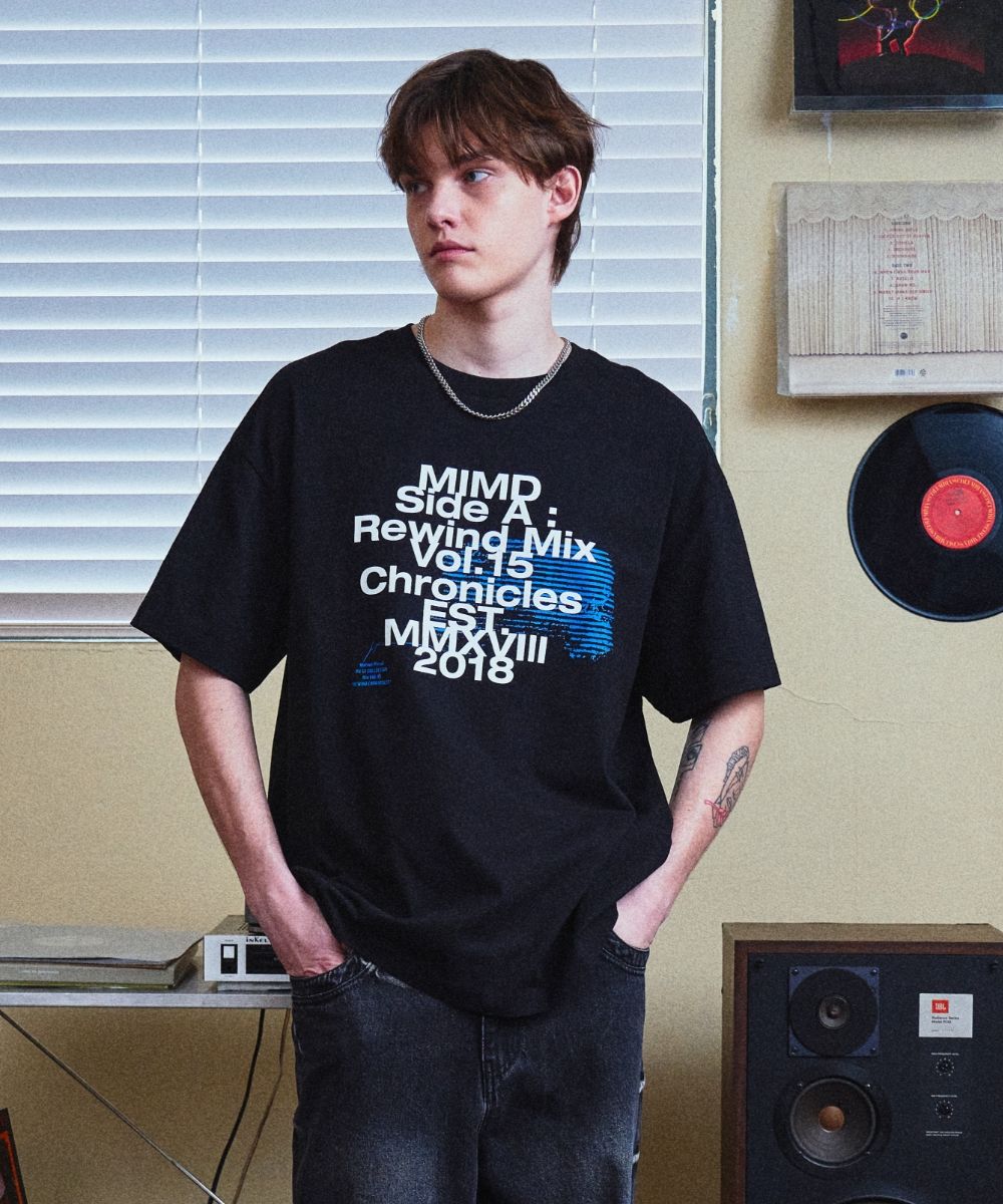 【MAISON MINED】24SS★ SCRIPT TYPE HALF T MUSINSA | MAISON MINED SCRIPT TYPE HALF T WHITE