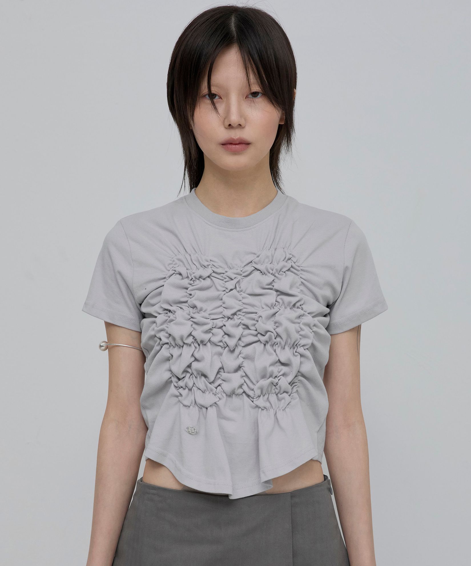 [FLARE UP]★25SS★韓国人気★Cloud T-Shirt MUSINSA | FLAREUP Cloud T-Shirt (FL-163_Gray)