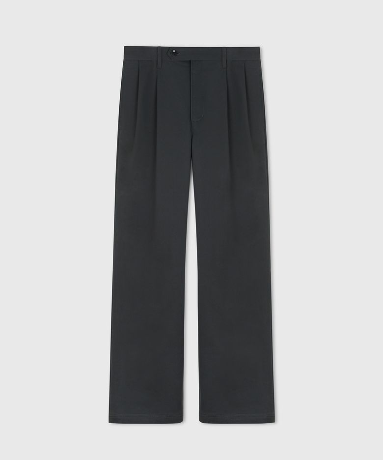 PORTER WEATHERED CHINO TROUSERS ASH