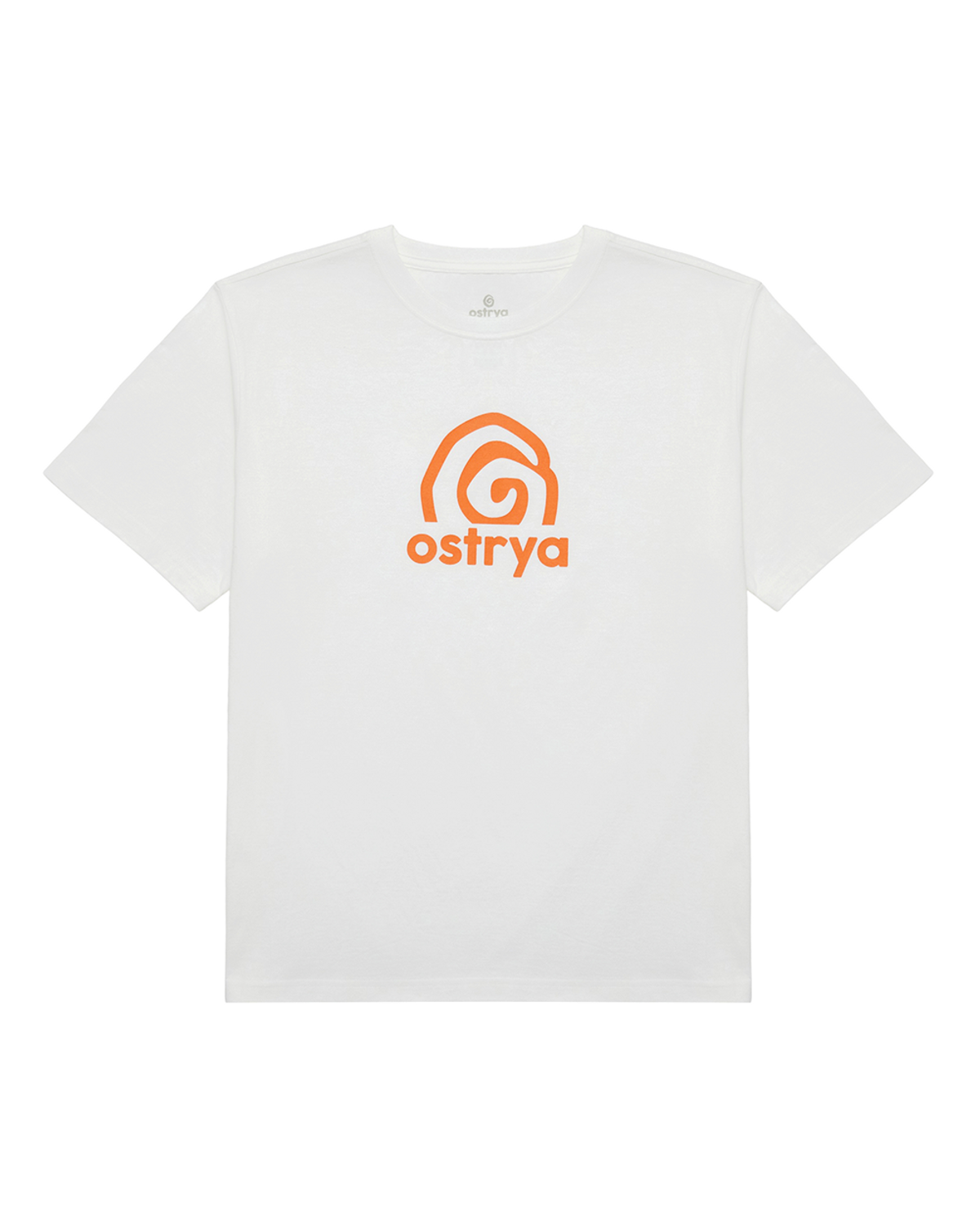 오스트리야(OSTRYA) Rising Swirl Heavy Du-Tee Cloud White
