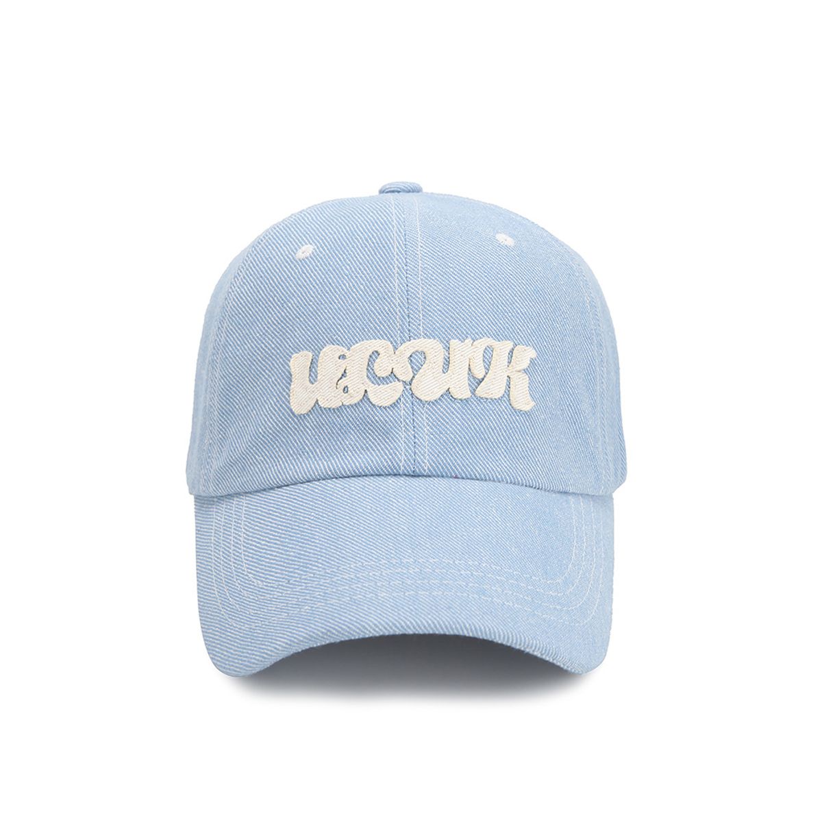 유룩(ULUK) 유룩 몽드로즈 볼캡_light denim