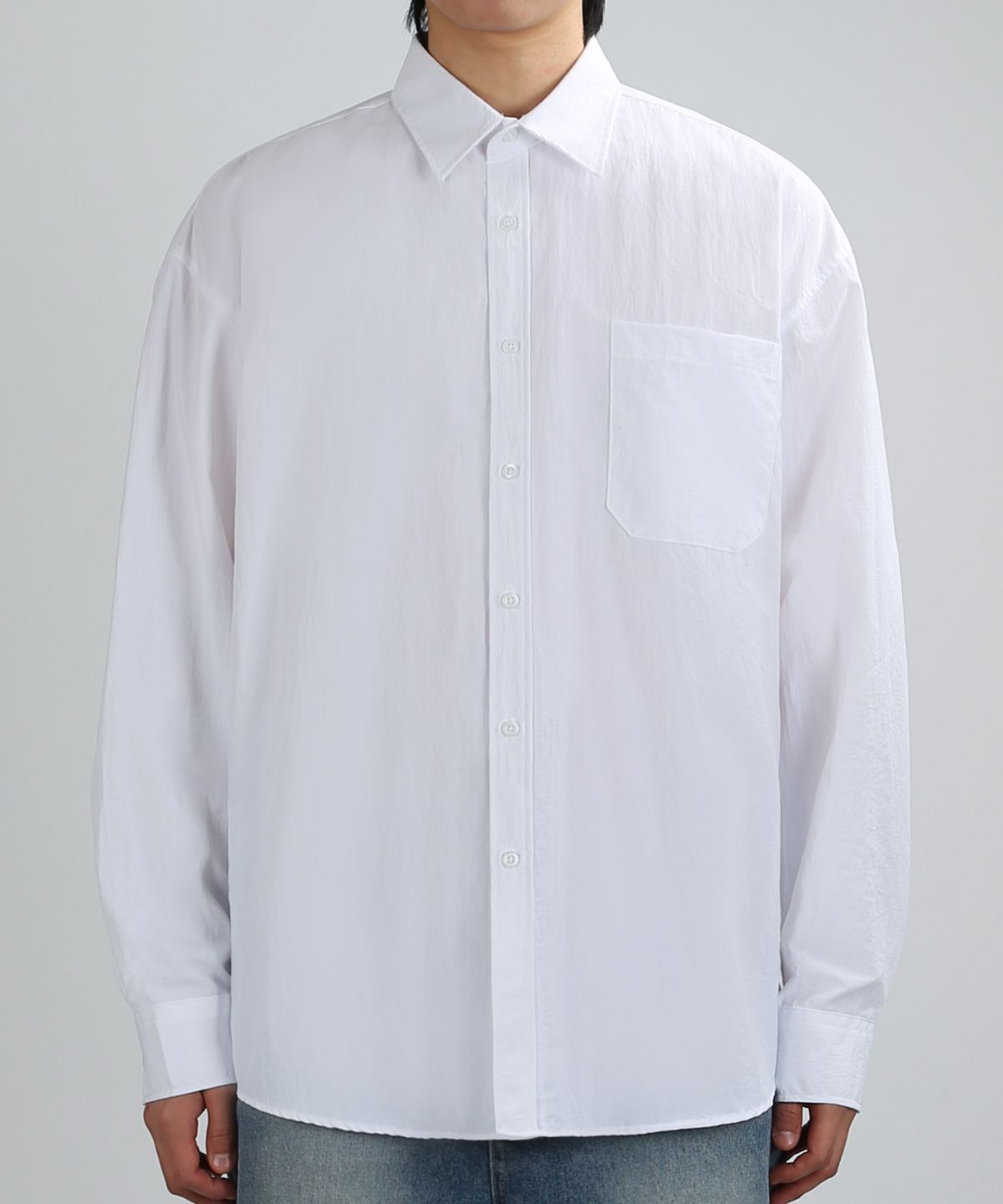 베리베인(VERYVAIN) GORP OVER SHIRTS (WHITE)