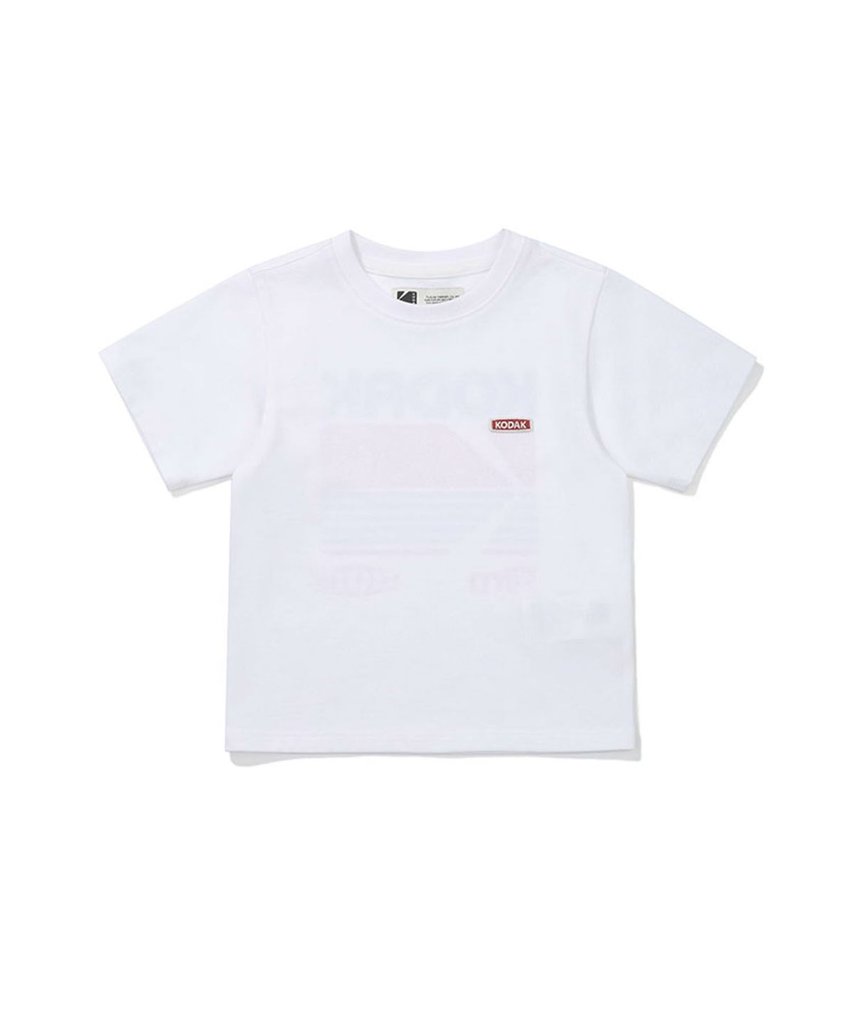 코닥 키즈(KODAK KIDS) 브리즈팝 그래픽 에어로쿨 반팔 티셔츠 키즈 WHITE