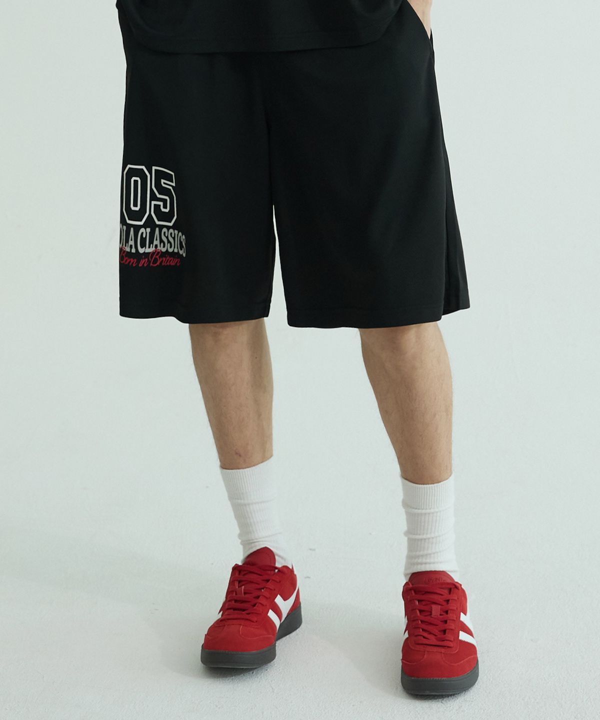 골라(GOLA) SPORTY MASH SHORTS [BLACK]