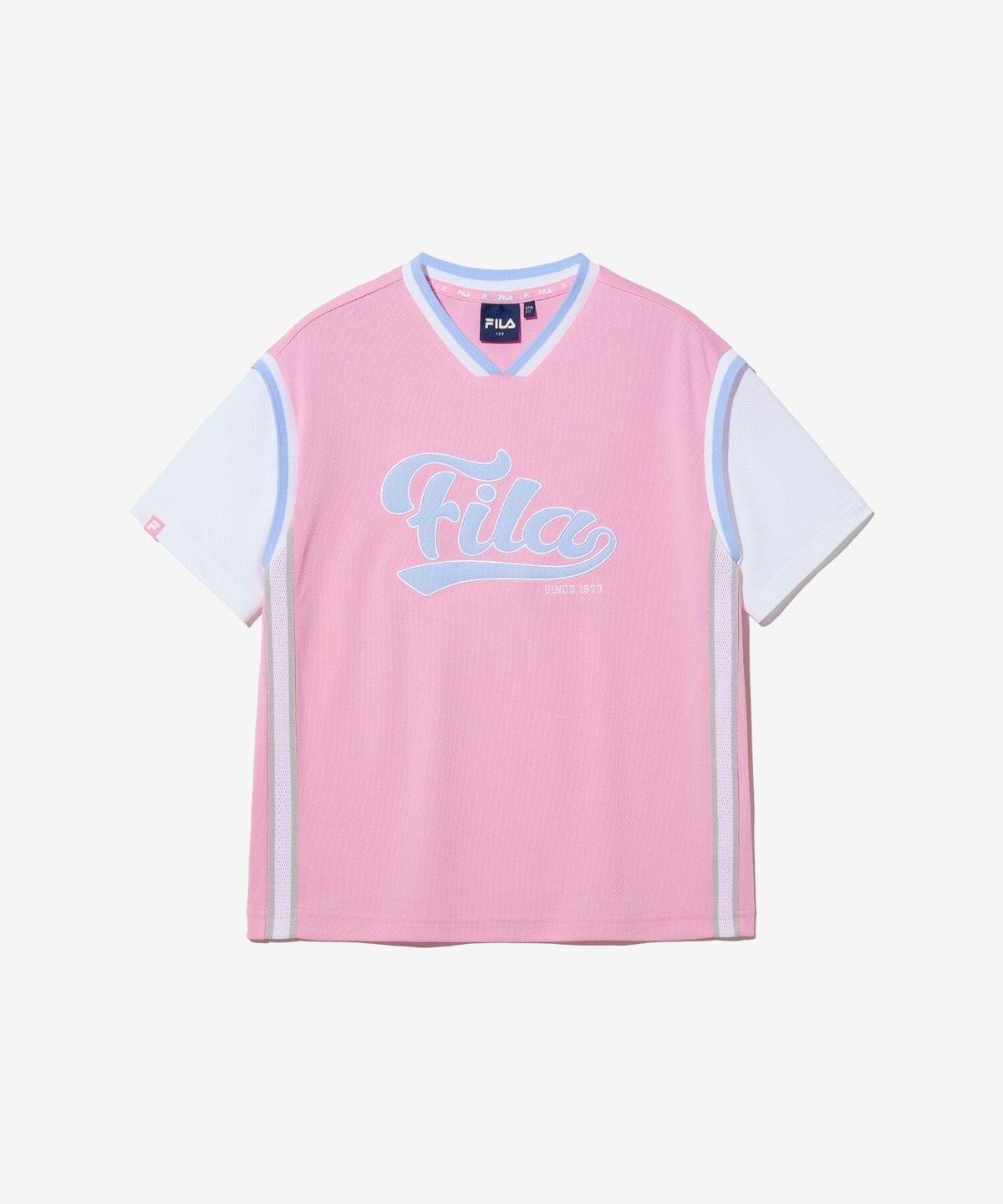 휠라 키즈(FILA KIDS) 배스킷볼 FILA 티셔츠