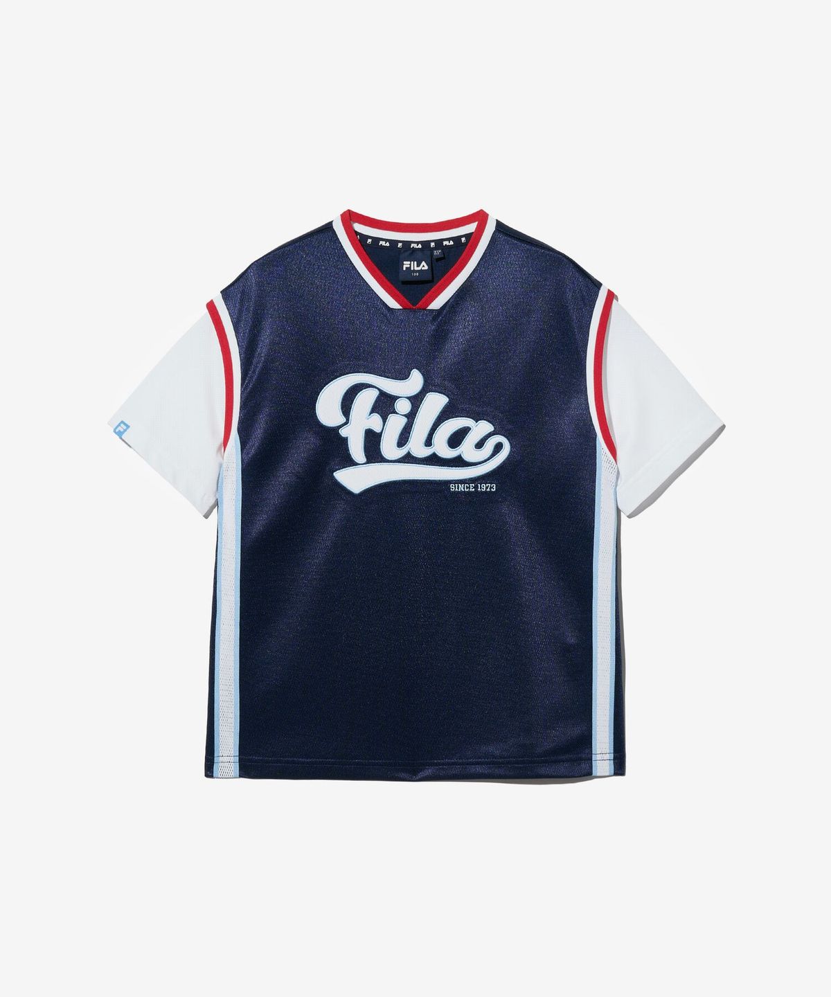 휠라 키즈(FILA KIDS) 배스킷볼 FILA 티셔츠