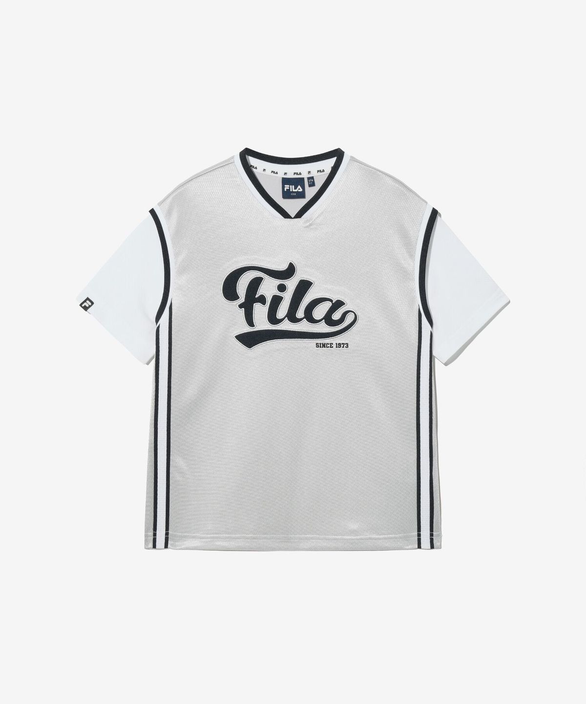 휠라 키즈(FILA KIDS) 배스킷볼 FILA 티셔츠