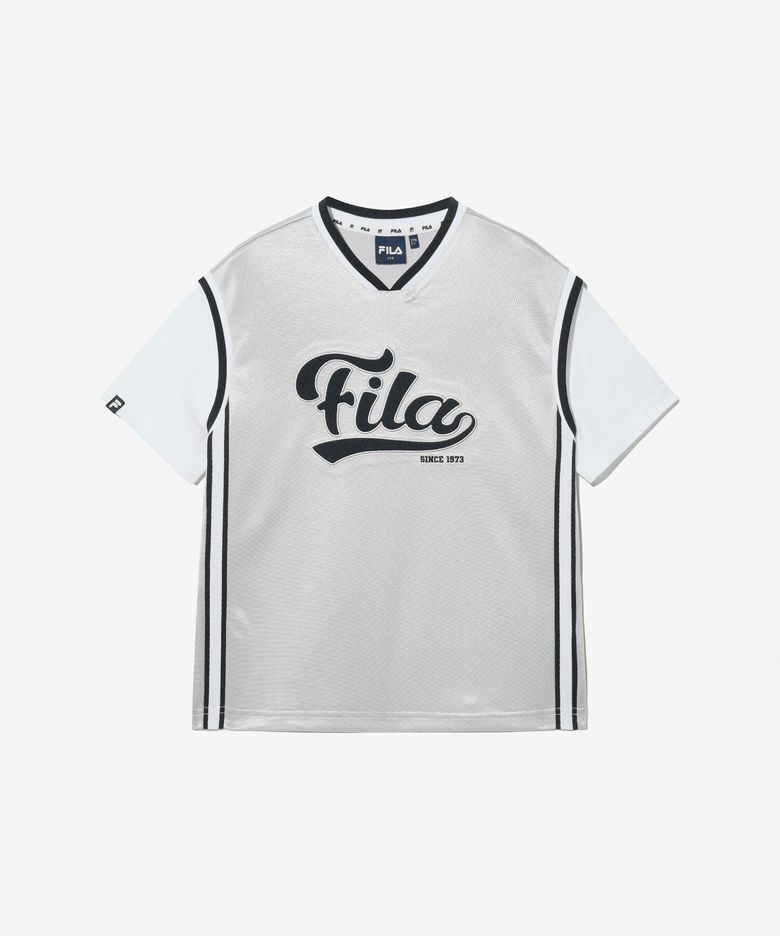 배스킷볼 FILA 티셔츠