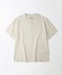 HENLEY NECK HALF SLEEVE TEE_OFF WHITE