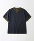 RINGER T-SHIRT_NAVY/OLIVE